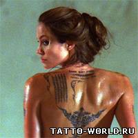 Сколько татуировок у Анджелины Джоли?