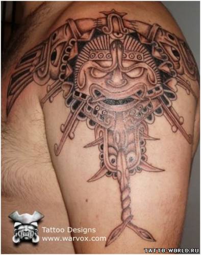 aztec-tattoo,Astecs Tattoo,tatto,Astec,Astek tattoo (8)