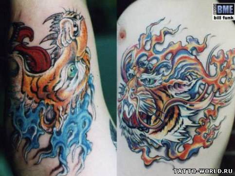 Tattoo fish,fish tattoos,tatuirovki rib,riba,tatoo,nakolk...