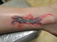 Исправление татуировки